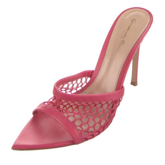 Gianvito Rossi leather mules
